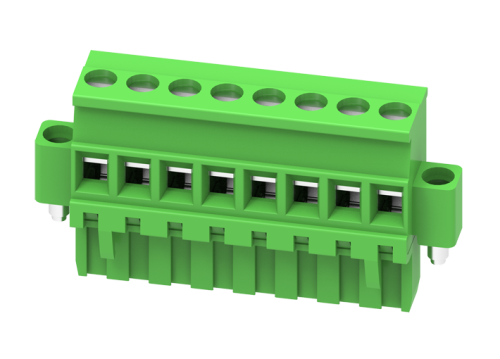 MC-RE5.0V05C-K Разъём гнездовой MC, шаг 5.0мм,5 конт. с винт.,зел., шт | код MC-RE5.0V05C-K | SUPU
