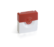 Сирена ОПОП 2-35 12В бело/красный корпус | код. Rbz-208464 | Рубеж ана-логовый