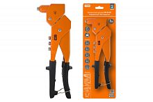 Заклепочник ручной ЗР-01(П), поворотный, 360 градусов, 2.4, 3.2, 4.0, 4.8 мм, Алмаз TDM | код SQ1037-0101 | TDM