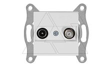 Rita - Розетка TV-SAT, оконечная, белая | код 2200-157-0201 | Mutlusan