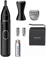 Триммер Philips NT5650/16 черный (насадок в компл:4шт) | код 1623073 | PHILIPS