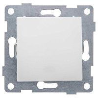 Переключатель проходной 1-кл. СП Ugra 10А 250В механизм бел. | код С11В4-001 | GUSI