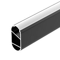 Профиль WARDROBE-1530-2000 ANOD BLACK (ARL, Алюминий) | код 54942 | Arlight