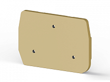 446 582T, Концевой сегмент на миниклеммники PYKM2,5, (желто-зеленый), NPP1 PYKM | код 0.0.0.4.46582T | KLEMSAN