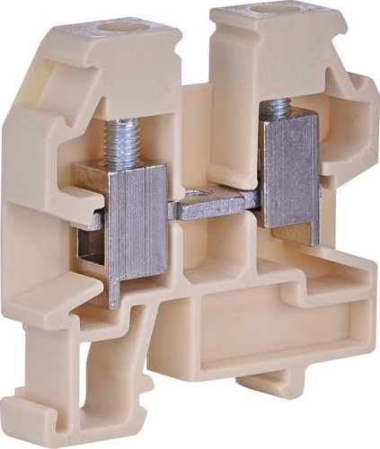 Клемма винтовая mini VS 4 PAM (4 mm2_бежевая) | код 003901442 | ETI