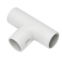 Тройник соединительный для трубы o20мм, серый IP40 (50 шт/уп) REXANT | код 28-0220-1 | REXANT