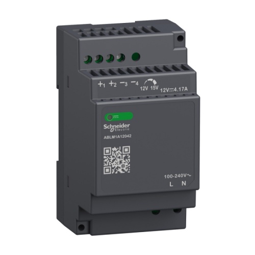 ABL MODICON модульный блок питания 12В, 50Вт | код ABLM1A12042 | SCHNEIDER ELECTRIC ABL MODICON модульный блок питания 12В, 50Вт | код ABLM1A12042 | SCHNEIDER ELECTRIC