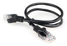 Патч-корд CCA light UTP Гарнизон кат.5e, 0.5м, литой, многожильный (чёрный) | код PC-UTP-5e-0.5-BK | Гарнизон