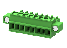 MC-RA3.5H08C-K-0001 Клемма MC, шаг 3.5мм, 8 конт., зел., шт | код MC-RA3.5H08C-K-0001 | SUPU