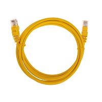 Патч-корд U/UTP, CAT 5e, RJ45-RJ45, 26AWG, LSZH, желтый, 2м REXANT | код 02-0105-2 | REXANT