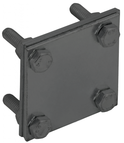 Заж. крес. с раз. пол.-пол. 30мм оц. сталь TD IEK | код ZCC68-13-1-30 | IEK