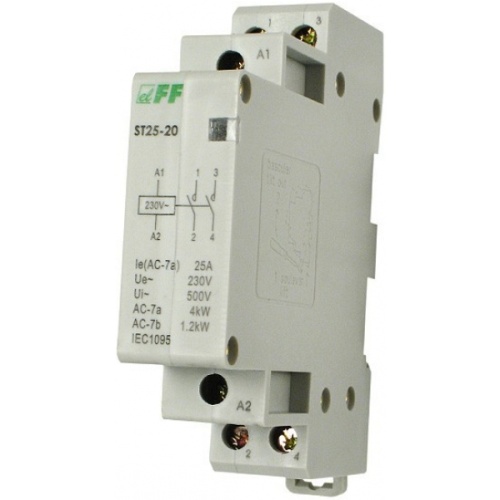 Модульный контактор Контакт 4NO, автоматическое/ручное управление, потребляемая мощность 6,4Вт, 3 модуля, монтаж на DIN-рейке ST63-40-M NEW! | код EA13.001.034 | ЕВРОАВТОМАТИКА ФиФ Модульный контактор Контакт 4NO, автоматическое/ручное управление, потребляемая мощность 6,4Вт, 3 модуля, монтаж на DIN-рейке ST63-40-M NEW! | код EA13.001.034 | ЕВРОАВТОМАТИКА ФиФ