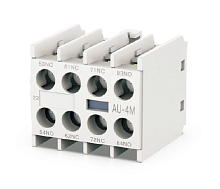 Блок-контакт вспом. AU-4M, 4NO, фронт. монтаж, для мини-контакторов UKC, UKD | код AU-4M-40 | Kripal