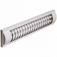 Светильник ЛПО3017/решетка 2х18 Вт. 230В. Т8/G13 | код. LLPO1-3017-2-18-K01 | IEK