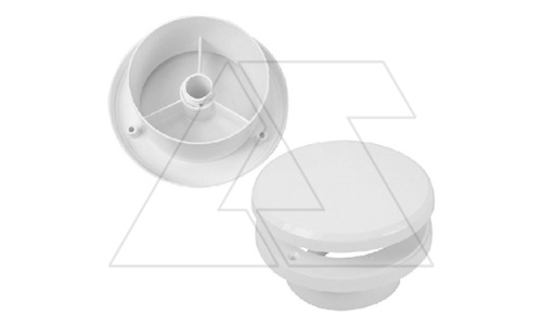 Анемостат приточно-вытяжной O100мм, посадочный O93мм, пластик, белый | код 02-059 | airRoxy Анемостат приточно-вытяжной O100мм, посадочный O93мм, пластик, белый | код 02-059 | airRoxy