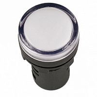 Лампа сигнальная AD16DS, 16мм² 230В, AC | код. белый, BLS10-ADDS-230-K01-16 | IEK