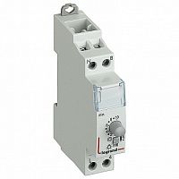 Реле с выдержкой времени - выход 16 A – 250 В - регулировка времени от 0,5 до 10 мин - 1 модуль | код. 412602 | Legrand