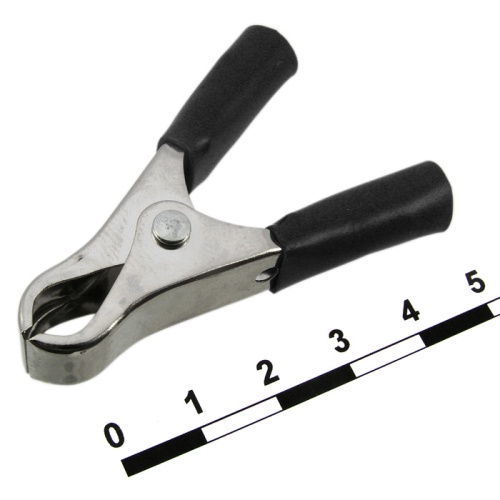 Зажим-крокодил RUICHI 8-0036 под пайку/обжим, 20 мм, 15 А, черный | код 70101 | Ruichi Зажим-крокодил RUICHI 8-0036 под пайку/обжим, 20 мм, 15 А, черный | код 70101 | Ruichi