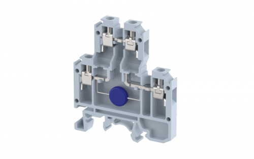 Клемма проходная винтовая с электронными компонентами 2,5 мм2, двухуровневая, с варистором, на 4 подключения, зеленая KUDD4MOV_MT0742(GR) | код 1102520373 | Elmex Клемма проходная винтовая с электронными компонентами 2,5 мм2, двухуровневая, с варистором, на 4 подключения, зеленая KUDD4MOV_MT0742(GR) | код 1102520373 | Elmex