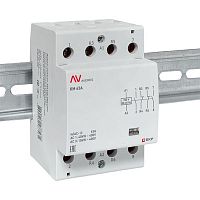Контактор модульный КМ 63А 2NO+2NC 230VAC (3 мод.) AVERES EKF | код km-av-3-63-22-230V | EKF