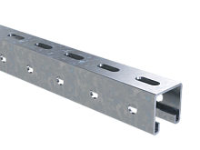 С-образный профиль 41х41, L6000, толщ.2,5 мм, горячеоцинкованный | код BPM4160HDZ | DKC