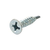 Саморез оконный KRANZ сверло, 3.9х19, белый цинк, упаковка поставщика ( 18 000 шт. ) | код 1504-3919-1 | KRANZ