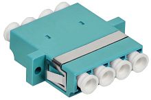 ITK Адаптер оптический проходной LC-Quad OM3 UPC | код FC-LCQ-UPC-03 | ITK by IEK