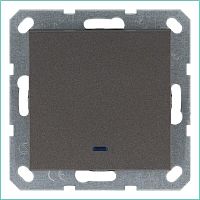 Выключатель 1-кл. 10А IP20 с подсветкой механизм мокко Jasmart G3011NZ