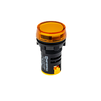 Сигнальная LED лампа, желтый, 110V AC/DC IP65 MT22-S25 | код 90850 | MEYERTEC