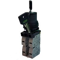 Переключатель Briswik ПЕ 172/7м черный 2но+1нз Ключ с фикс 2-поз , во вкл. сост. не вынимается IP40 УХЛ3 10А | код aZ-YB-0Ai-0132 | Briswik