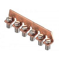 Соединительная перемычка, винтовая, не изолированная, 6 полюсов, для клемм: WK 4 ..., цвет: желтый | код Z7.210.3627.0 | Wieland