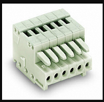 Соединитель розетка 2.5мм 5 контактов | код 733-105 | WAGO