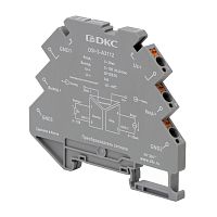 Преобразователь сигнала DSI, 6,2 мм 1 вход 0…20 мА, 1 выход 0…10 В | код DSI-S-A3112 | DKC