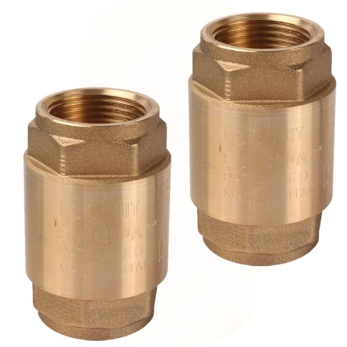 Клапан обратный пружинный муфтовый 1/2' с металлическим седлом (SVC-0011-000015) | код RG008T8CL6A48R | STOUT Клапан обратный пружинный муфтовый 1/2' с металлическим седлом (SVC-0011-000015) | код RG008T8CL6A48R | STOUT