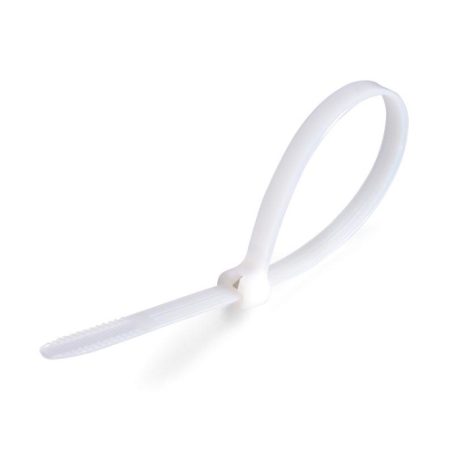 Стяжки нейлоновые КСЗ 10х600 (б) (100шт.) (Fortisflex) | код 74111 | Fortisflex