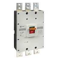 Выключатель автоматический ВА-99М 1250/1000А 3P+N 35кА EKF PROxima | код mccb99-1250-1000m-4P | EKF