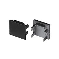 Заглушка SL-MINI-15 BLACK глухая пластик (комплект) Arlight 049419