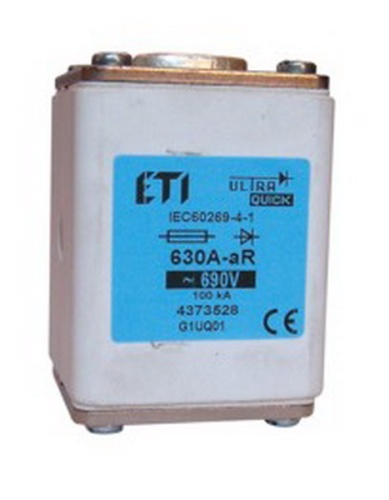 Предохранитель G3UQ01/1000A/690V aR (200 kA) | код 004375532 | ETI Предохранитель G3UQ01/1000A/690V aR (200 kA) | код 004375532 | ETI