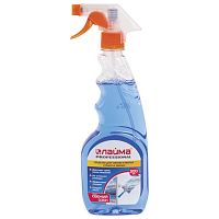 Средство для мытья стекол и зеркал 500 мл, ЛАЙМА PROFESSIONAL, распылитель, 601609 | код 601609 | LAIMA