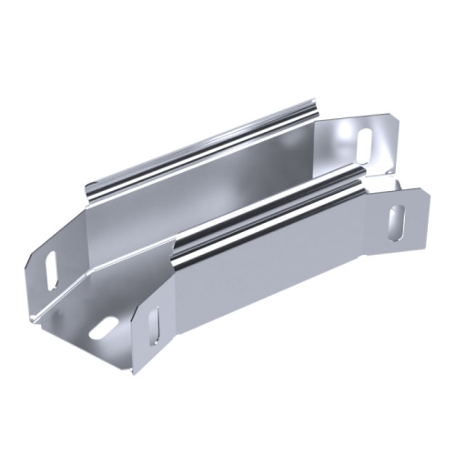 Угол горизонтальный 45 градусов Стандарт INOX (AISI 316) 50х50 Промрукав | код PR16.3433 | ПРОМРУКАВ