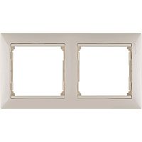 Рамка 2 поста VALENA CLASSIC, слоновая кость | код. 774352 | Legrand