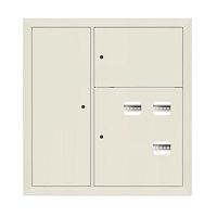 Щит этажный 3 кв. слаботочка слева RAL9002 (1000х950х150) EKF PROxima | код mb29-v-3z-ral9002 | EKF