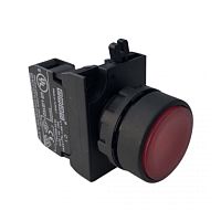 CP100DK Кнопка нажимная круглая красная (1НО) | код CP100DK | EMAS