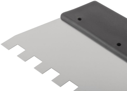 Шпатель фасадный зубчатый 350мм/зуб 10мм нерж. КУРС 06615 фото 7