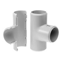 Тройник разборный d25 мм (1шт/200шт уп/кор) Промрукав | код PR.07325м | ПРОМРУКАВ