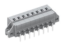 450442/010 Клемма МСS, с вертик.вводом кабеля, фикс.бок. фланцами, шаг 5.0мм2, 12 конт., сер., шт | код 450442/010 | SUPU
