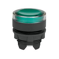 Головка кнопки OptiSignal D22 A5-PL-3 с подсветкой зеленая пластик ZB5AW333 | код 332306 | КЭАЗ