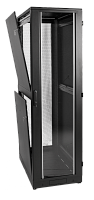 Шкаф телекоммуникационный напольный 42U (800 ? 800) дверь стекло, цвет черный | код ШТК-М-42.8.8-1ААА-9005 | ЦМО