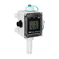 DL-101S-E-W CR IP66 Remote Temperature/Humidity/Dew Point Data Logger with Safety Alarm, Using Modbus TCP and MQTT Protocols (White Cover) (RoHS) | код 00-06134843 | ICP DAS