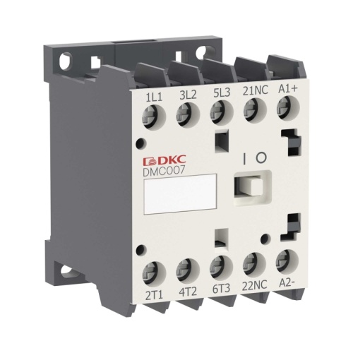 Миниконтактор YON DMC007 7A 3кВт AC3 3P кат. 380В AC 1НО | код DMC007-3C10A380 | DKC Миниконтактор YON DMC007 7A 3кВт AC3 3P кат. 380В AC 1НО | код DMC007-3C10A380 | DKC